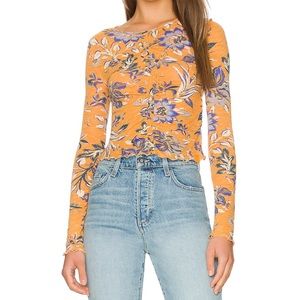 NWOT Free People Dreamed Of You Tee